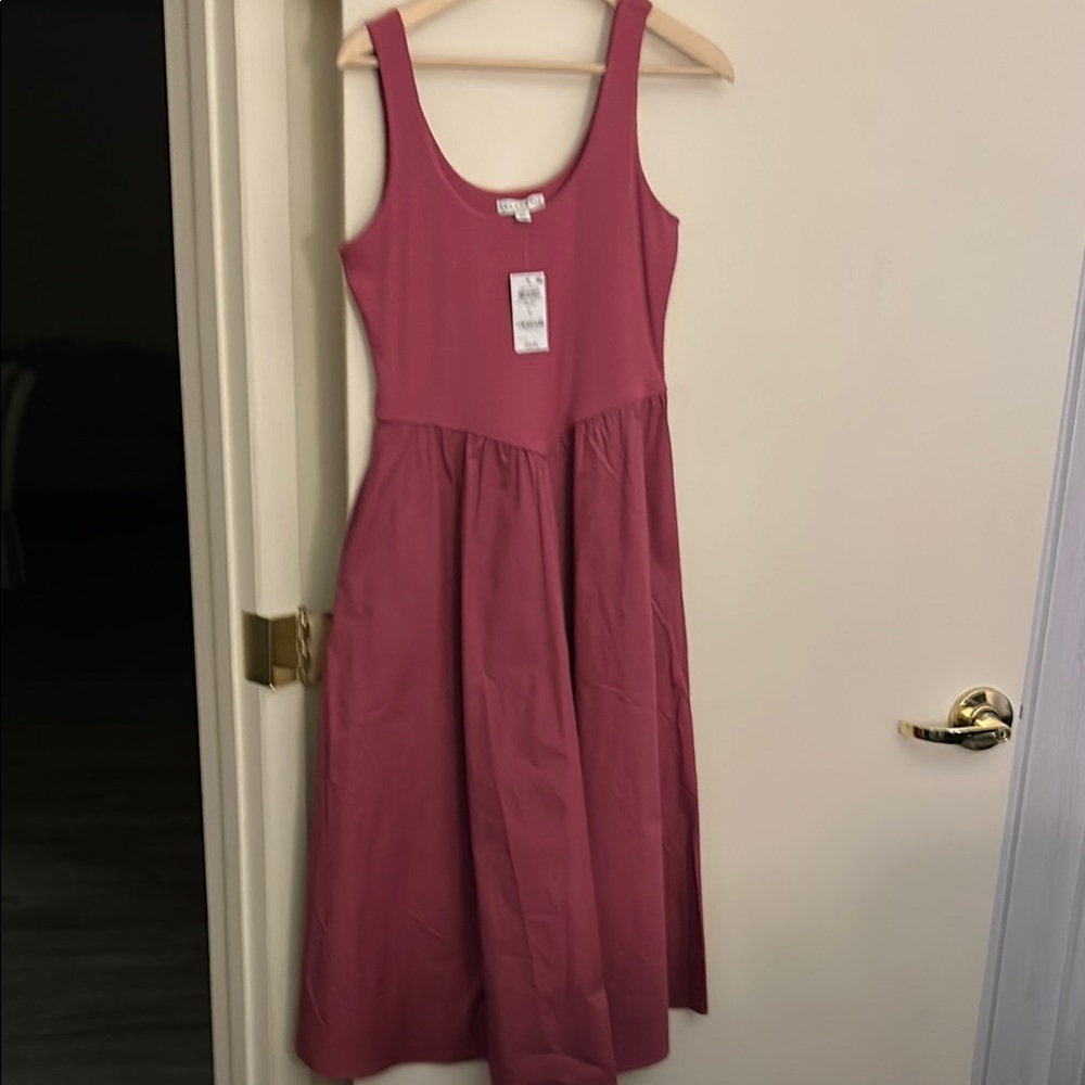 Pink Midi Dress